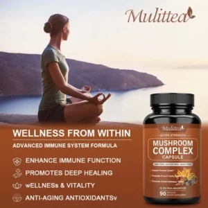 Mulittea 10x Mushroom Complex with Lions Mane