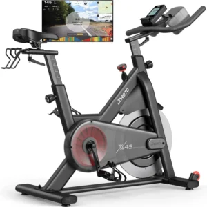 X4S Indoor Stationary Exercise Bike with X4S-Dual Solid Flywheels