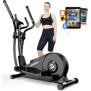 Elliptical Exercise Machine with16-Level Resistance & Hyper-Quiet Magnetic Drive System