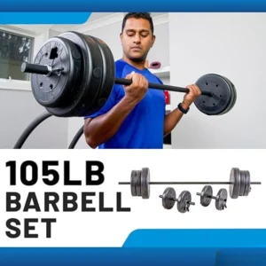 105 Pound Weight Set for Home Gym