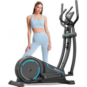 Dripex Elliptical Machine, Hyper-Quiet Magnetic Elliptical Exercise Machine for Home