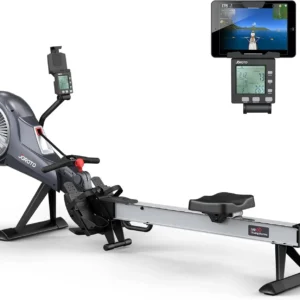 JOROTO MR60 Professional Grade Air Magnetic Foldable Rowing Machine for Home Use