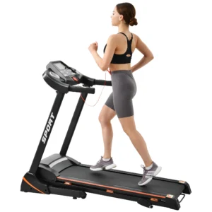 SPORT 3.5HP Folding Home Gym Treadmill With Auto Incline